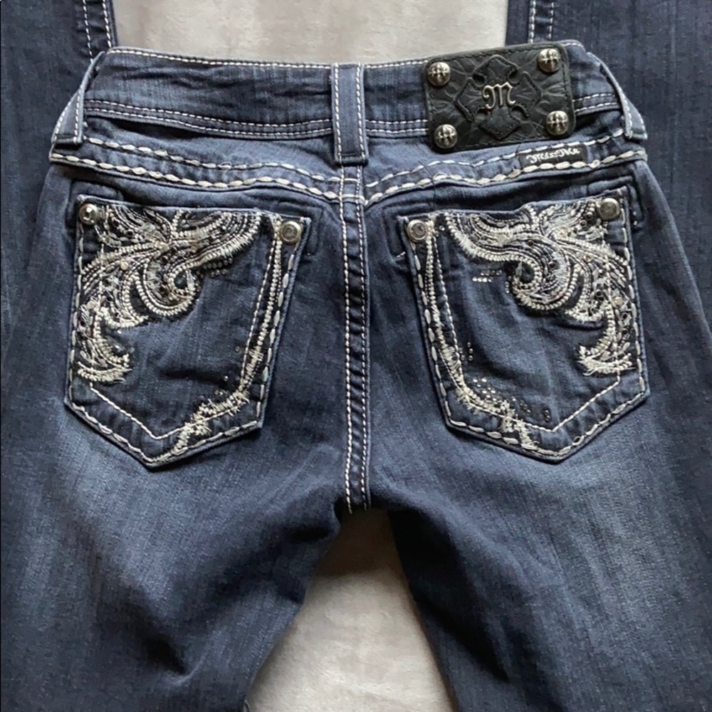 Miss Me Faded Black Denim Skinny Jeans Sz 26